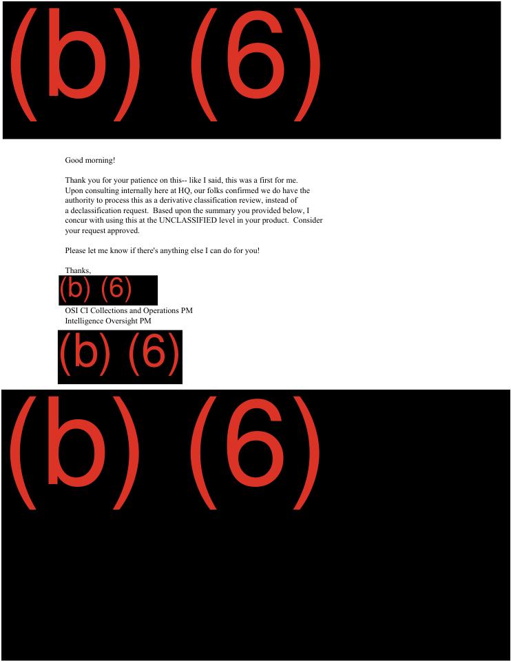 Heavily redacted document showing email correspondence.