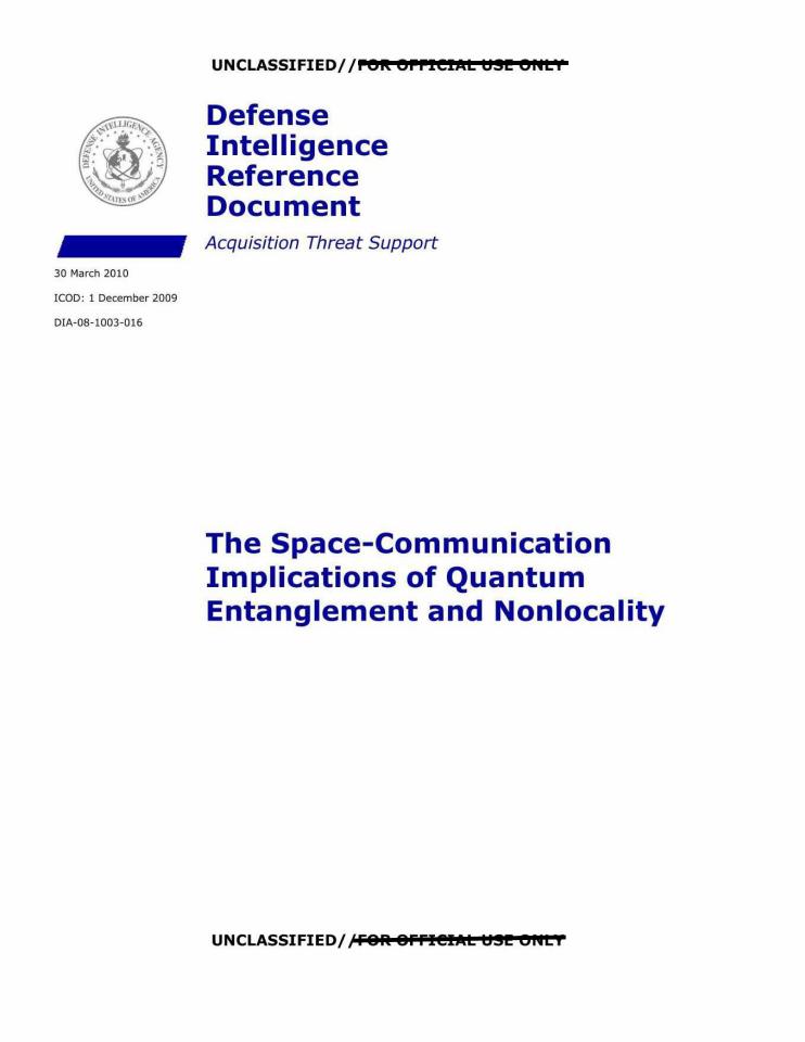 Description of experimental models testing non-locality of entangled systems. Includes a diagram of a 1998 experiment using photon detector arrays.