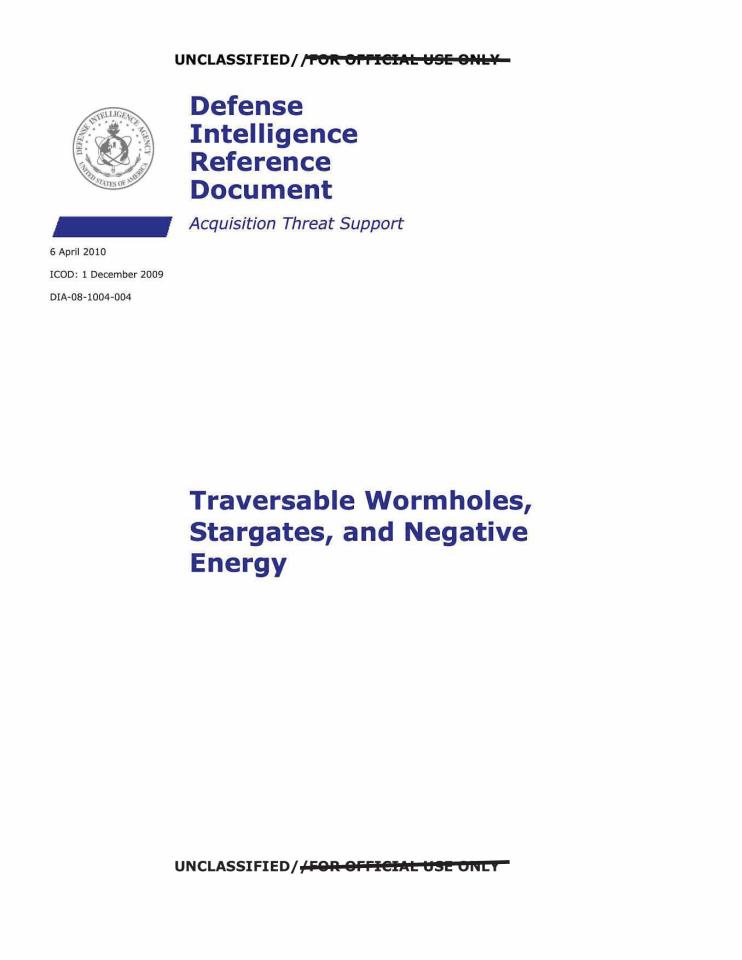 A description of squeezed light states and theoretical models capable of producing negative energy.