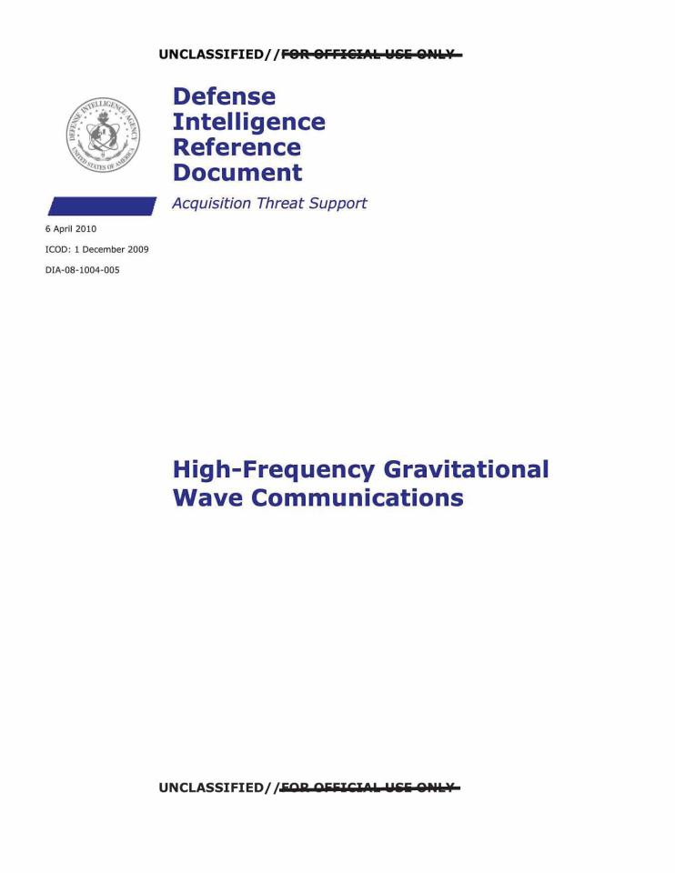 Two images of devices designed to detect high-frequency gravity waves.