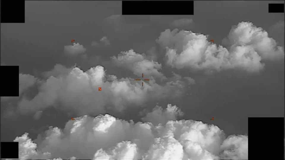 DOW-UAP-PR057a, "Spherical UAP in clouds"