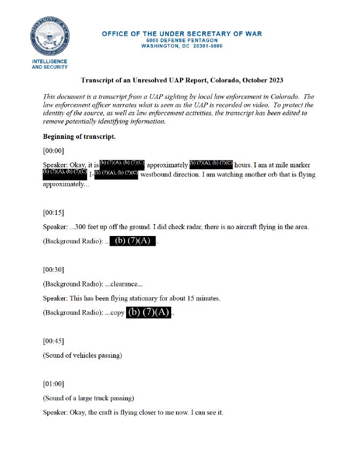 Transcript Document